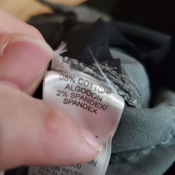 Democracy Jeans Women’s Size 6 Olive Green Cargo Style Stretch Denim - Picture 4 of 13